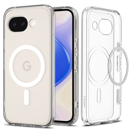 MagSafe-kuori Google Pixel 10a:lle, Spigen, Ultra Hybrid, Kirkas Valkoinen ACS11276