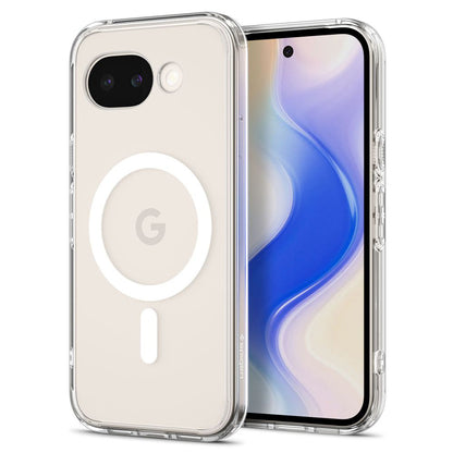 MagSafe-kuori Google Pixel 10a:lle, Spigen, Ultra Hybrid, Kirkas Valkoinen ACS11276