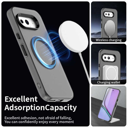 MagSafe Case for Google Pixel 10a, Techsuit, CandyCase, Black