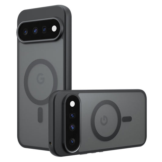 MagSafe-kuori Google Pixel 11 Pro / 11:lle, Techsuit, PureFrost, satiinimusta
