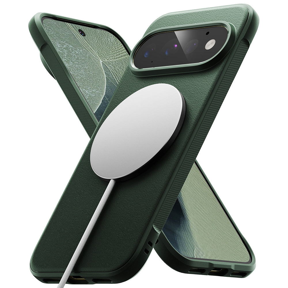 MagSafe-kuori Google Pixel 11 Prolle, Ringke, Onyx, Tummanvihreä