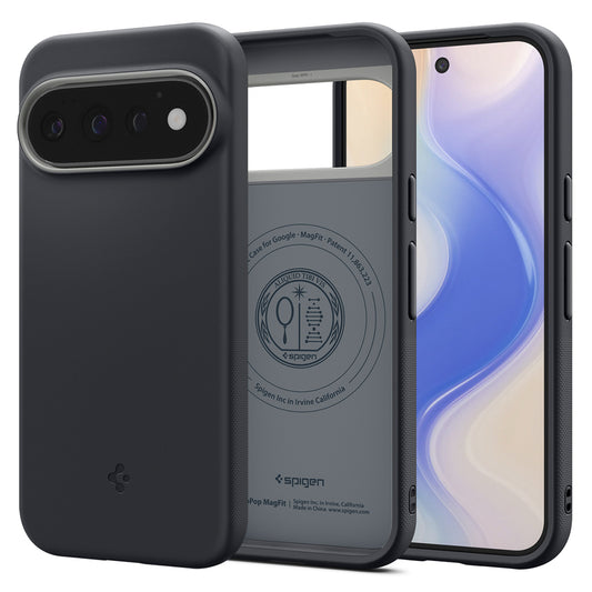 MagSafe-kuori Google Pixel 11 Pro:lle, Spigen, Caseology Nano Pop, Musta ACS11435