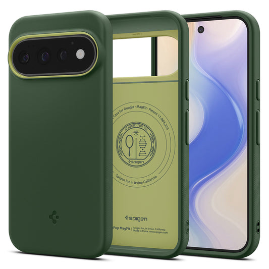 MagSafe-kuori Google Pixel 11 Pro:lle, Spigen, Caseology Nano Pop, Vihreä ACS11436