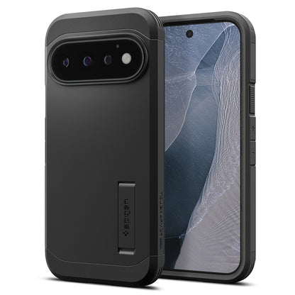 MagSafe-kuori Google Pixel 11 Pro:lle, Spigen, Tough Armor, Musta ACS11433