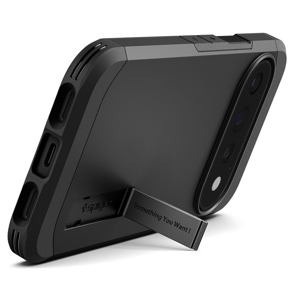 MagSafe-kuori Google Pixel 11 Pro:lle, Spigen, Tough Armor, Musta ACS11433