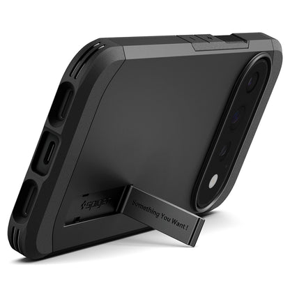 MagSafe-kuori Google Pixel 11 Pro:lle, Spigen, Tough Armor, Musta ACS11433