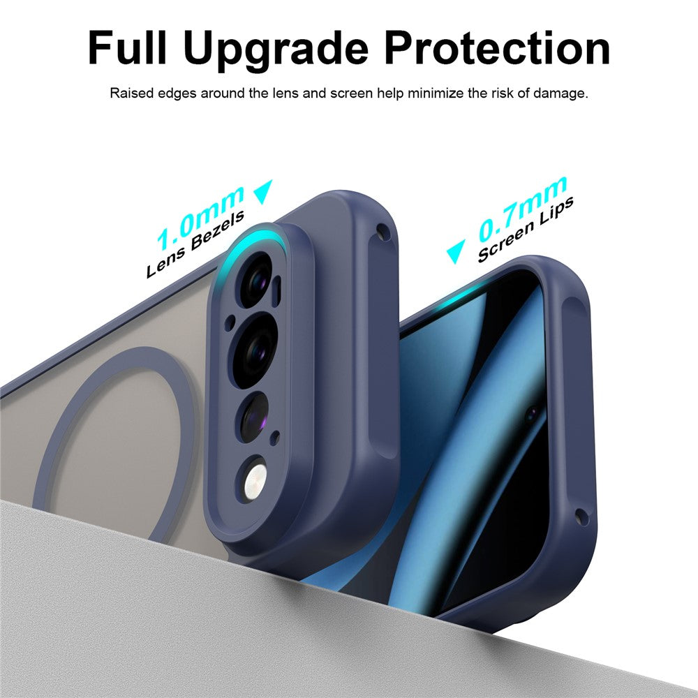 MagSafe-kuori Google Pixel 11 Pro:lle, Techsuit, HaloFrost II, Laivastonsininen