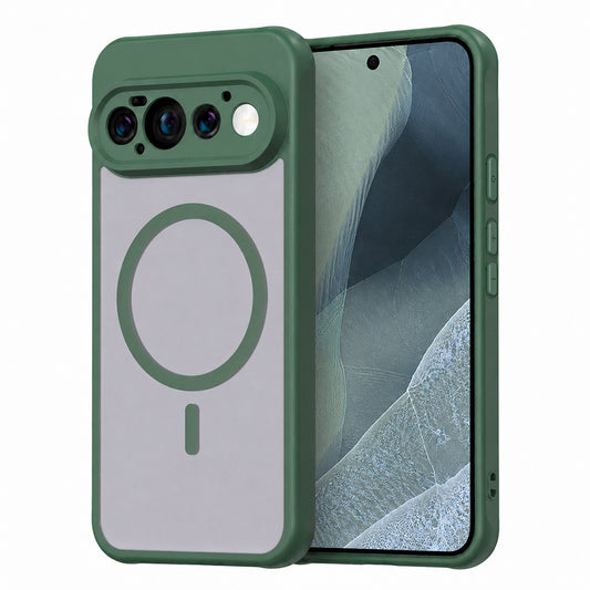 MagSafe-kuori Google Pixel 11 Pro:lle, Techsuit, HaloFrost II, Vihreä