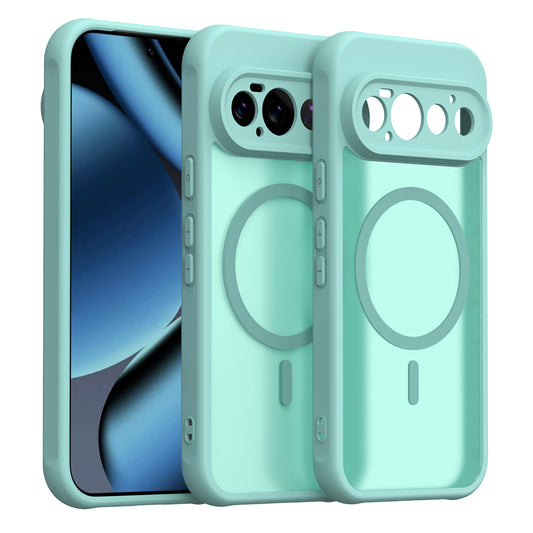 MagSafe-kuori Google Pixel 11 Pro:lle, Techsuit, HaloFrost II, Vaaleanvihreä