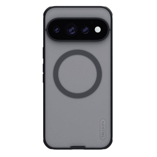 MagSafe-kuori Google Pixel 11 Pro XL -puhelimelle, Nillkin Super Shield Pro, satiinimusta läpinäkyvä