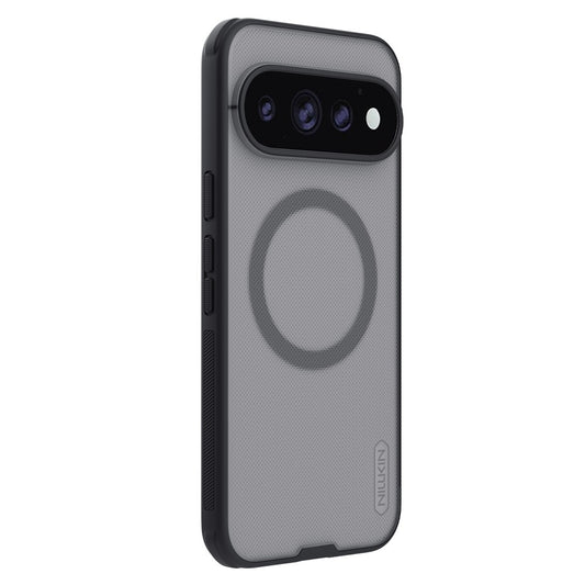 MagSafe-kuori Google Pixel 11 Pro XL -puhelimelle, Nillkin Super Shield Pro, satiinimusta läpinäkyvä