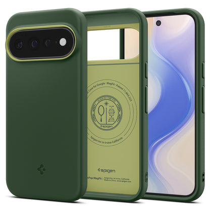MagSafe-kuori Google Pixel 11 Pro XL:lle, Spigen, Caseology Nano Pop, Vihreä ACS11456