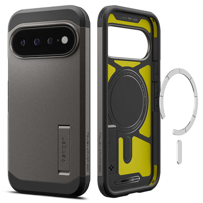 MagSafe-kuori Google Pixel 11 Pro XL:lle, Spigen, Tough Armor, Harmaa ACS11865