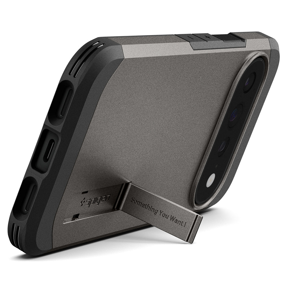 MagSafe-kuori Google Pixel 11 Pro XL:lle, Spigen, Tough Armor, Harmaa ACS11865