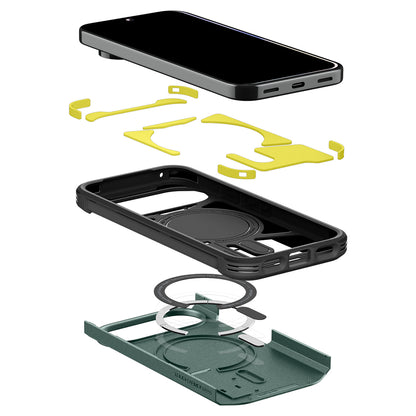 MagSafe Case for Google Pixel 11 Pro XL, Spigen, Tough Armor, Green ACS11864