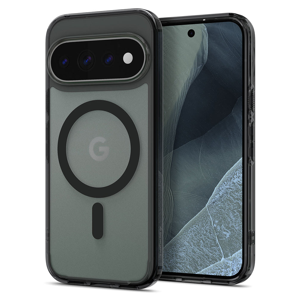 MagSafe-kuori Google Pixel 11 Pro XL:lle, Spigen, Ultra Hybrid, Matta Musta ACS11452