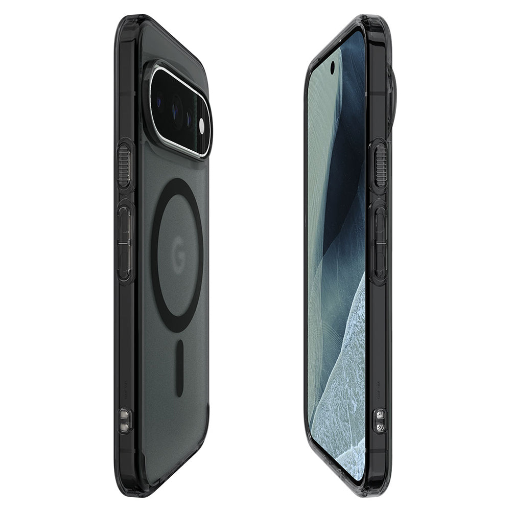 MagSafe-kuori Google Pixel 11 Pro XL:lle, Spigen, Ultra Hybrid, Matta Musta ACS11452