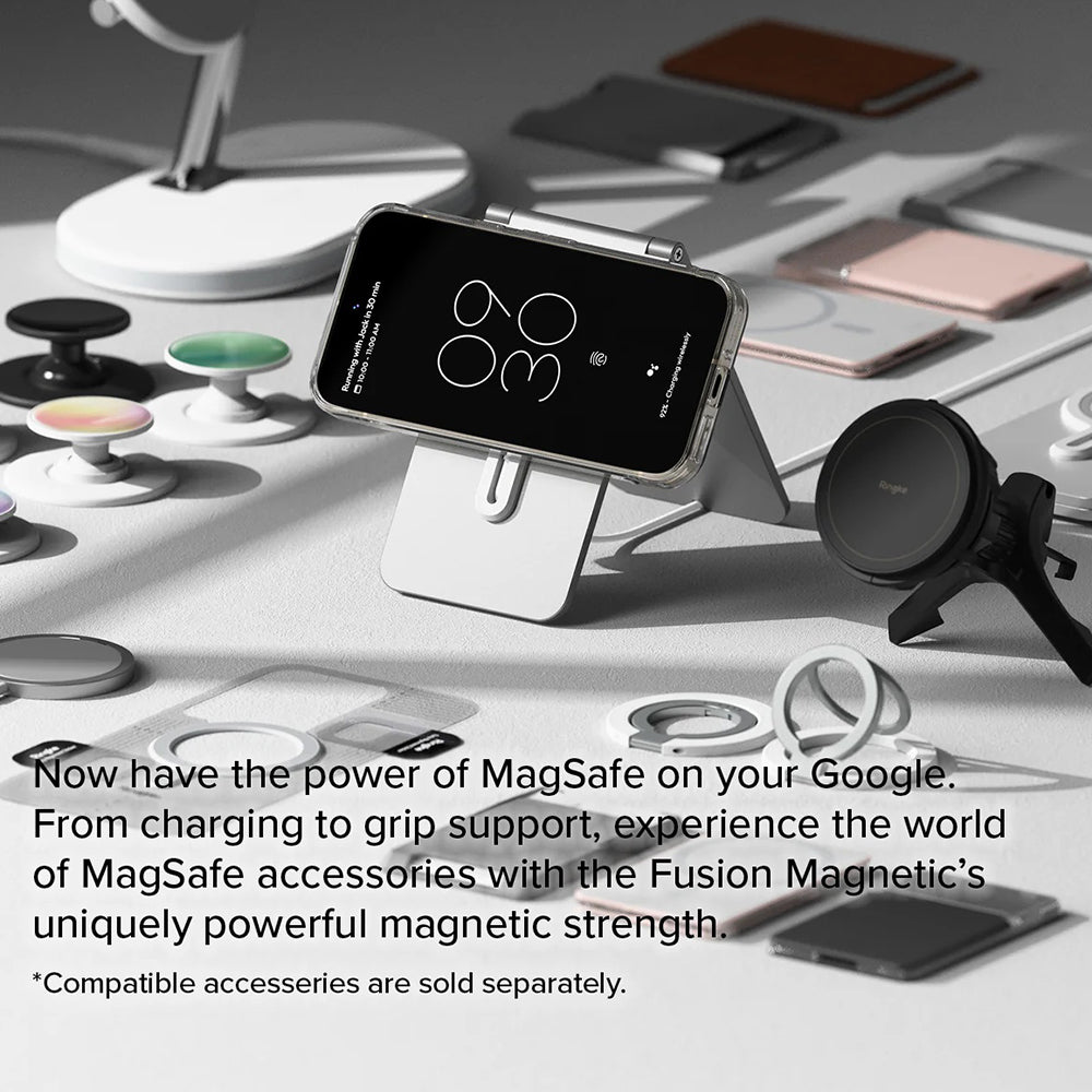 MagSafe Case for Google Pixel 9 / 9 Pro, Ringke, Fusion, Transparent