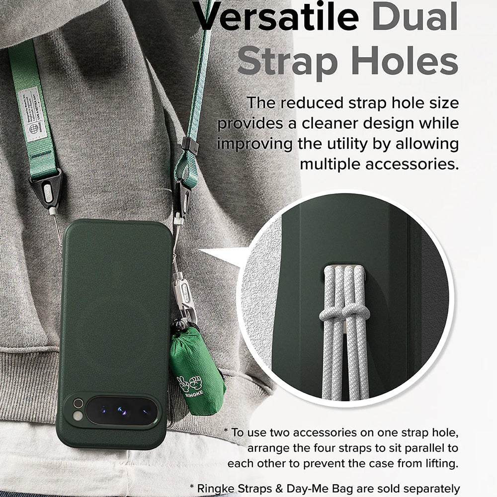 MagSafe-kuori Google Pixel 9 Pro:lle, Ringke, Onyx, Tummanvihreä