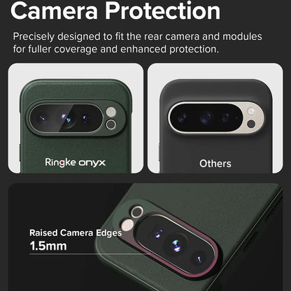 MagSafe-kuori Google Pixel 9 Pro:lle, Ringke, Onyx, Tummanvihreä