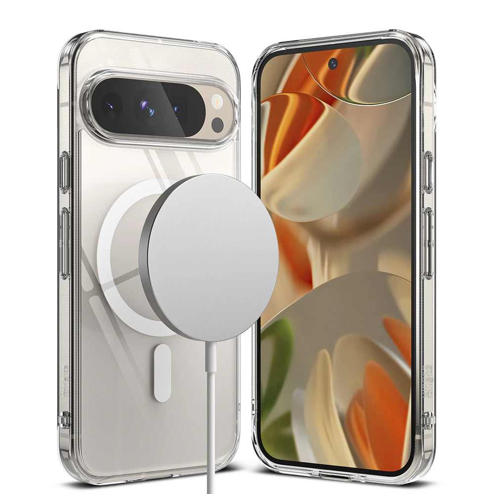 MagSafe-kuori Google Pixel 9 Pro XL:lle, Ringke, Fusion, Läpinäkyvä