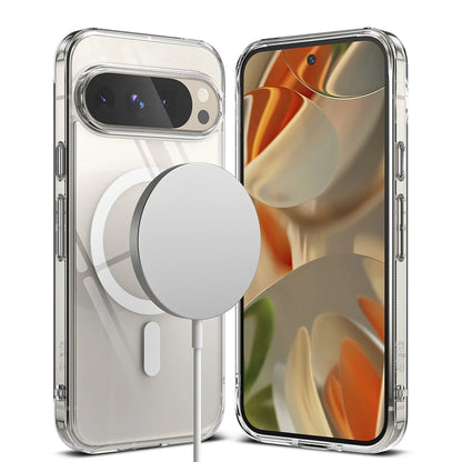 MagSafe-kuori Google Pixel 9 Pro XL:lle, Ringke, Fusion, Läpinäkyvä
