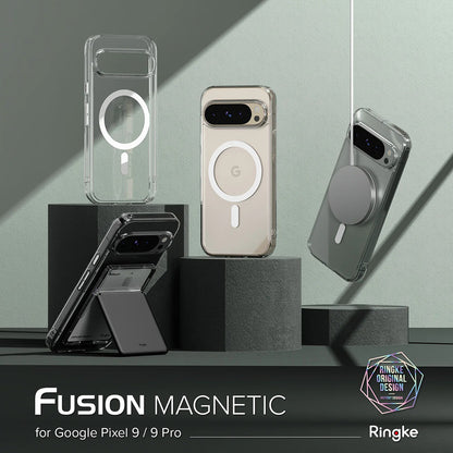 MagSafe-kuori Google Pixel 9 Pro XL:lle, Ringke, Fusion, Läpinäkyvä