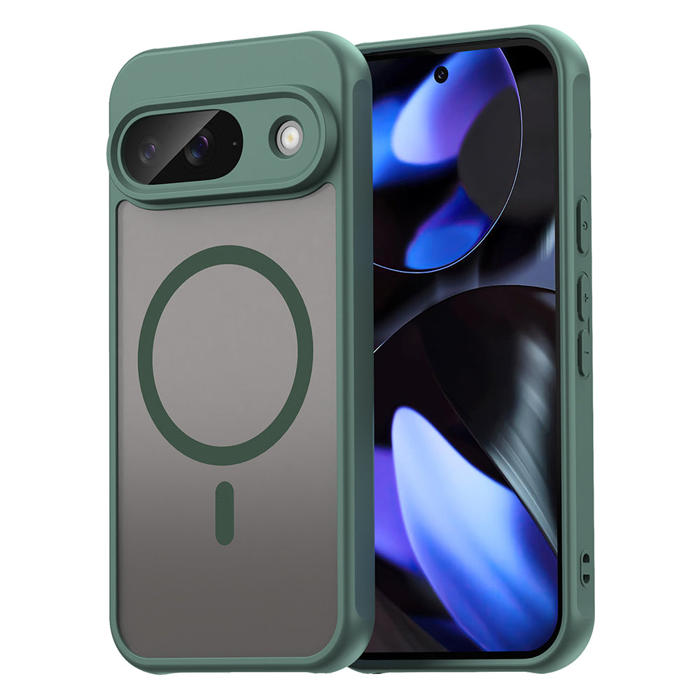 MagSafe-kuori Google Pixel 9:lle, Techsuit, HaloFrost II, Vihreä