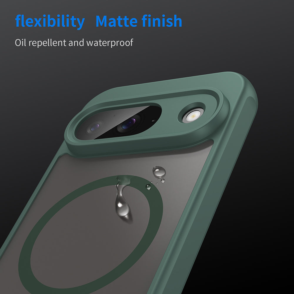 MagSafe-kuori Google Pixel 9:lle, Techsuit, HaloFrost II, Vihreä