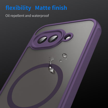 MagSafe Case for Google Pixel 9a, Techsuit, HaloFrost II, Purple