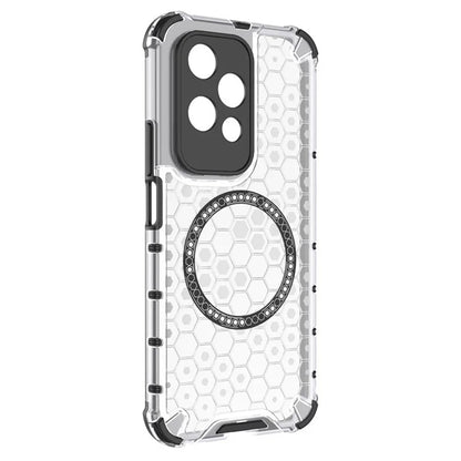 MagSafe-kuori Honor 200 Litelle, Techsuit, HoneyComb Shield, Valkoinen