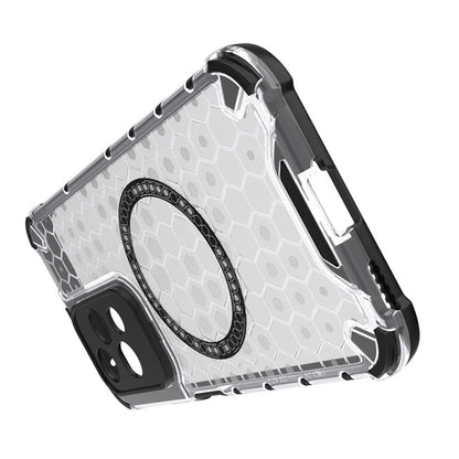 MagSafe-kuori Honor 200 Litelle, Techsuit, HoneyComb Shield, Valkoinen