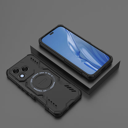MagSafe-kuori Honor 400 Lite -puhelimelle, Techsuit, ArmorMag, Musta
