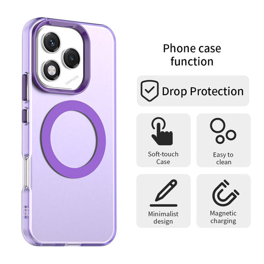 MagSafe-kuori Honor 400 Litelle, Techsuit, CandyCase, Violetti