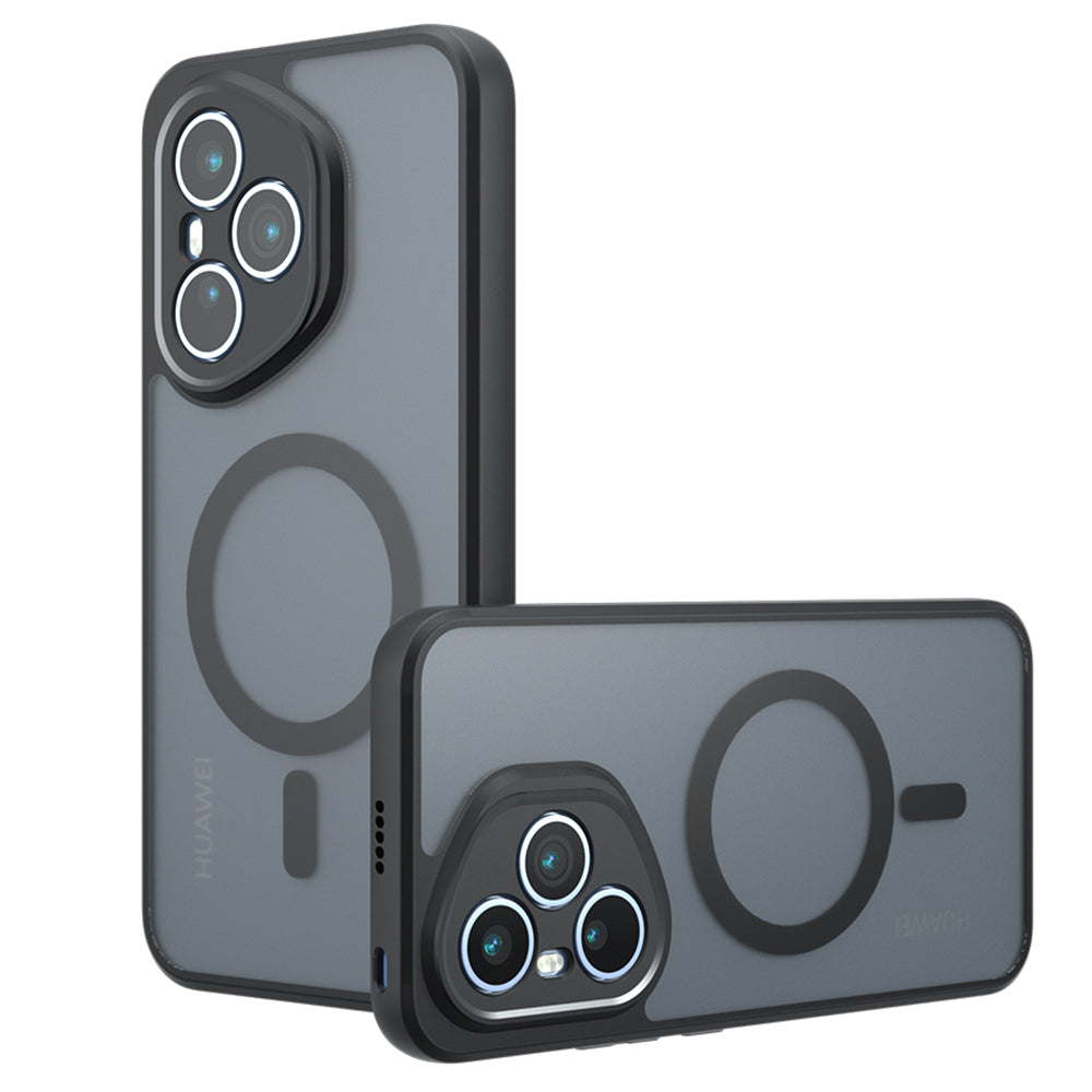 MagSafe-kuori Honor 400 Pro:lle, Techsuit, PureFrost, satiinimusta