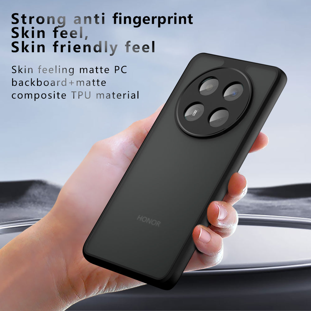 MagSafe-kuori Honor 400 Pro:lle, Techsuit, PureFrost, satiinimusta