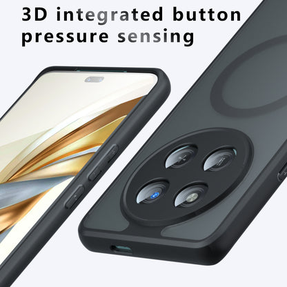 MagSafe-kuori Honor 400 Pro:lle, Techsuit, PureFrost, satiinimusta