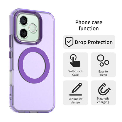 MagSafe Case for Honor 600 Pro / 600, Techsuit, CandyCase, Purple