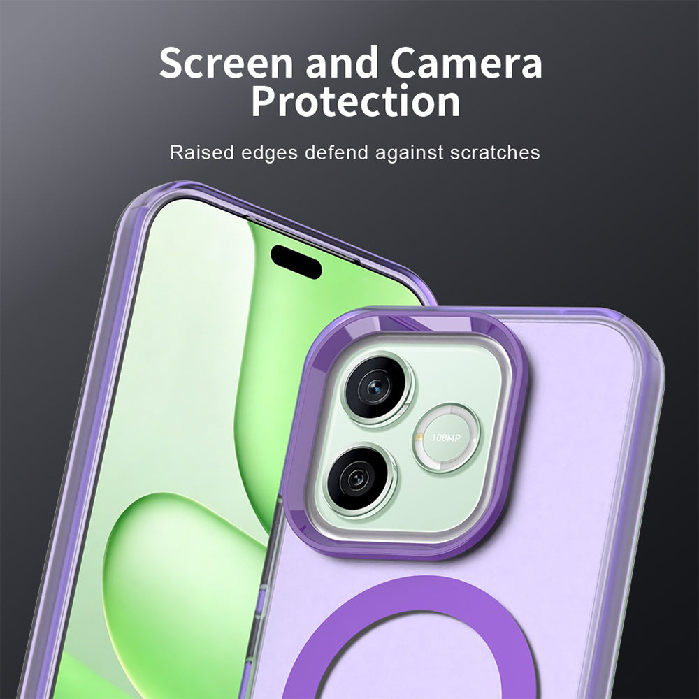 MagSafe Case for Honor 600 Pro / 600, Techsuit, CandyCase, Purple