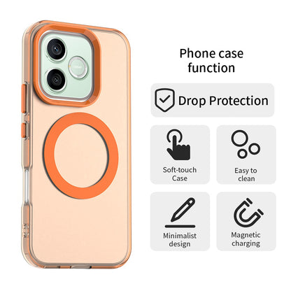 MagSafe Case for Honor 600 Pro / 600, Techsuit, CandyCase, Orange