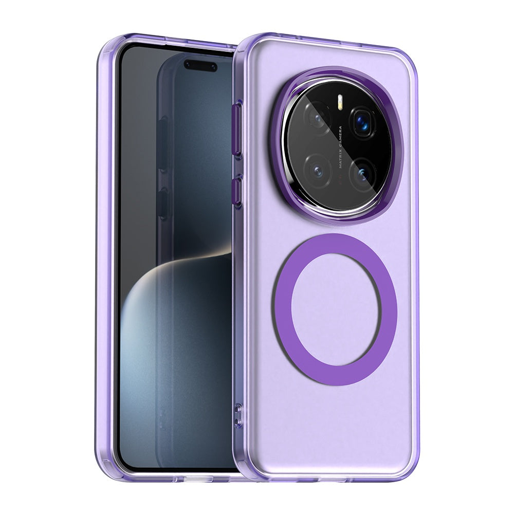 MagSafe Case for Honor Magic7 Pro, Techsuit, CandyCase, Purple
