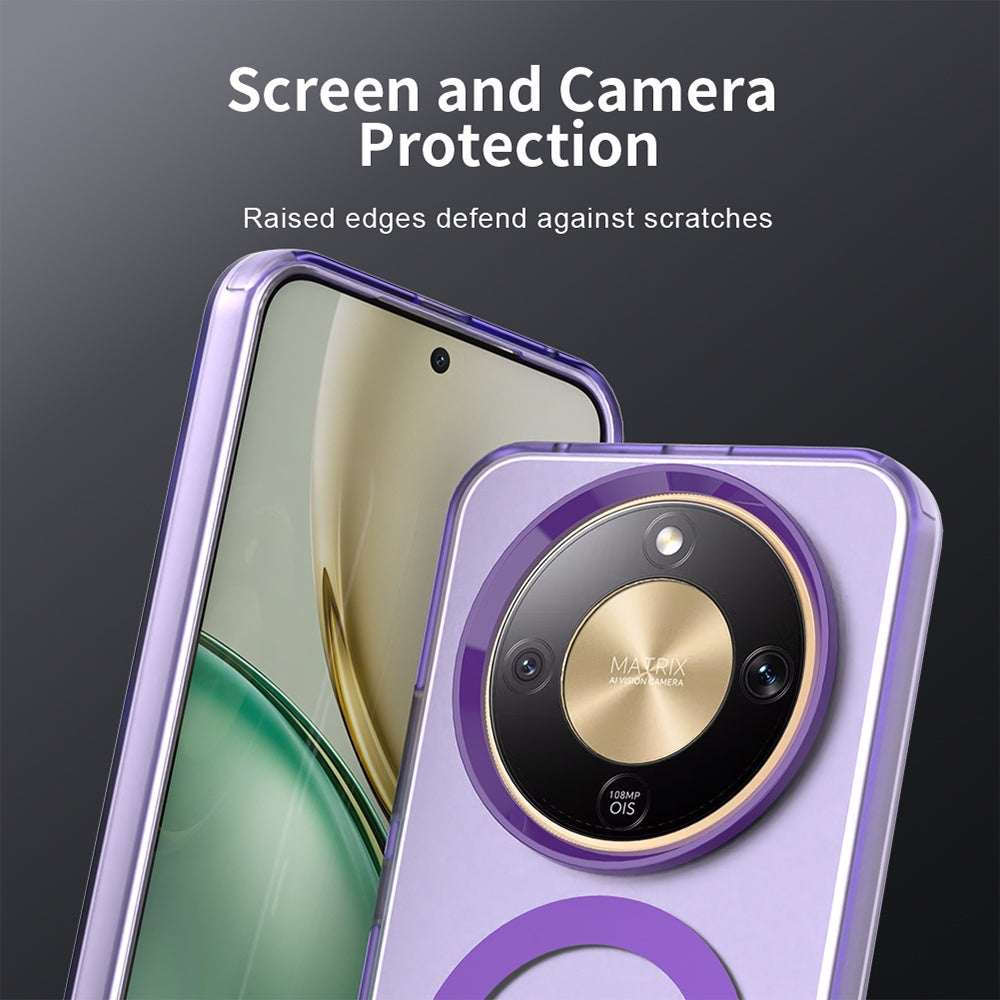 MagSafe-kotelo Honor Magic8 Lite:lle, Techsuit, CandyCase, Violetti