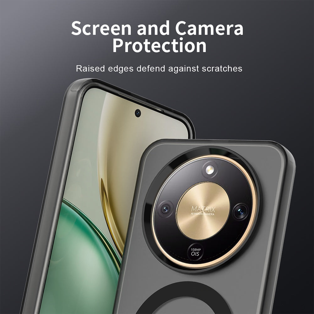 MagSafe-kotelo Honor Magic8 Lite:lle, Techsuit, CandyCase, Musta