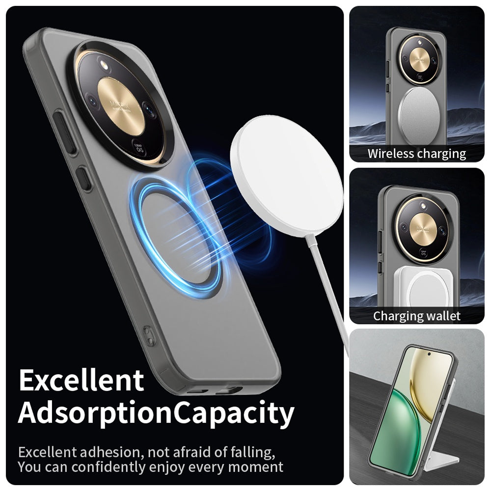 MagSafe-kotelo Honor Magic8 Lite:lle, Techsuit, CandyCase, Musta