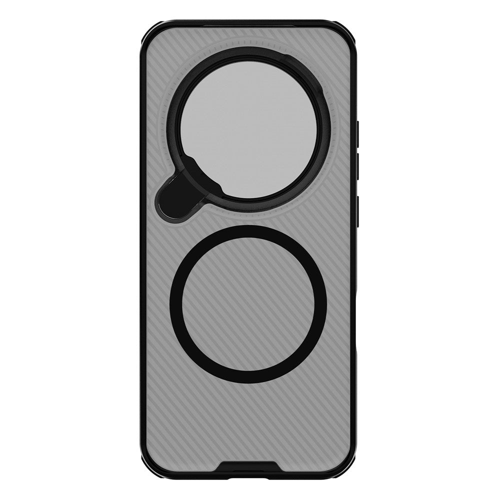 MagSafe-kuori Honor Magic8 Pro:lle, Nillkin, CamShield Prop, Musta Läpinäkyvä