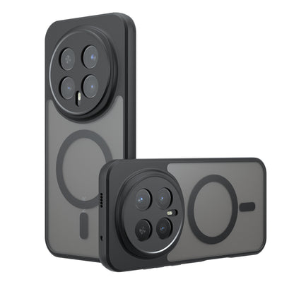 MagSafe-kuori Honor Magic8 Pro:lle, Techsuit, PureFrost, satiinimusta