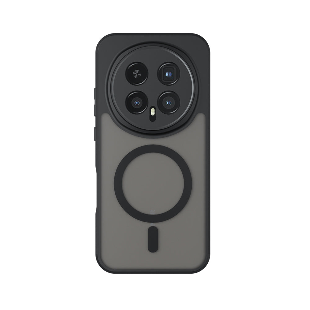 MagSafe-kuori Honor Magic8 Pro:lle, Techsuit, PureFrost, satiinimusta