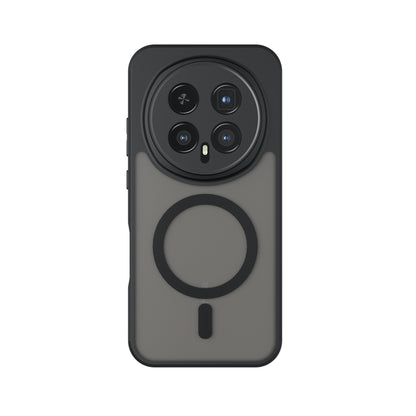 MagSafe-kuori Honor Magic8 Pro:lle, Techsuit, PureFrost, satiinimusta