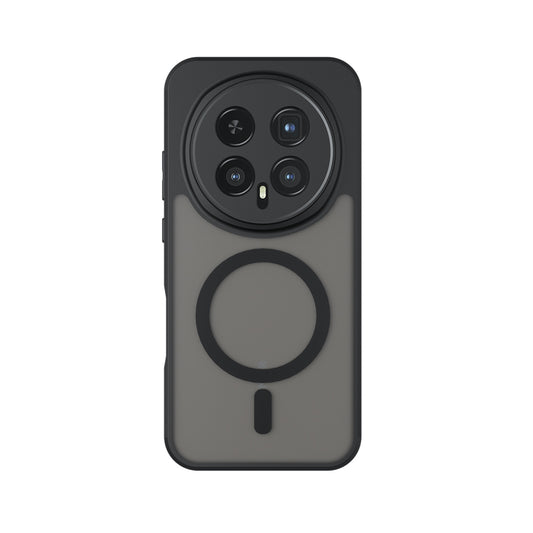 MagSafe-kuori Honor Magic8 Pro:lle, Techsuit, PureFrost, satiinimusta