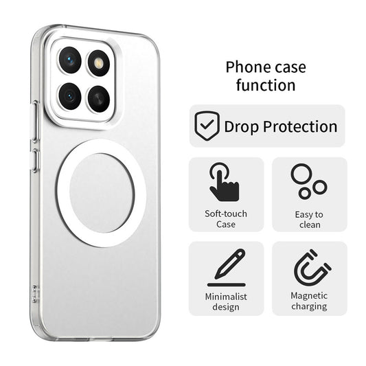 MagSafe-kuori Honor X8c:lle, Techsuit, CandyCase, Valkoinen